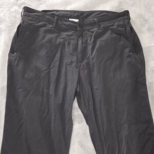 Clothing Arts Pants Mens 38W 30L Black Nylon Pickpocket Proof Cargo Travel